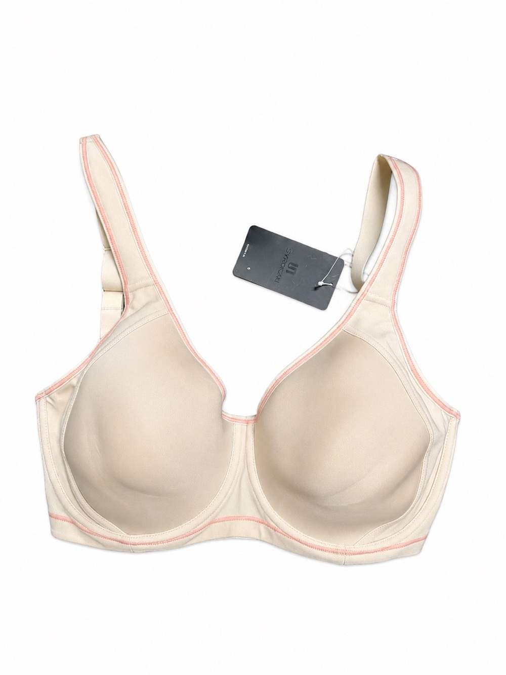NWT Syrokan sport bra  Beige Underwire Bra 32 G full support